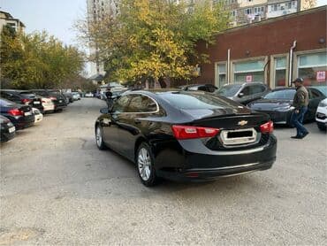 chevrolet malibu 2016: Chevrolet Malibu sedan - Kuzov: qara rəng, aerodinamik xətlər, xrom — 6