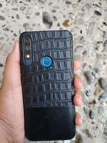 honor matrix: Honor 9X, 128 GB, rəng - Mavi, Barmaq izi — 1