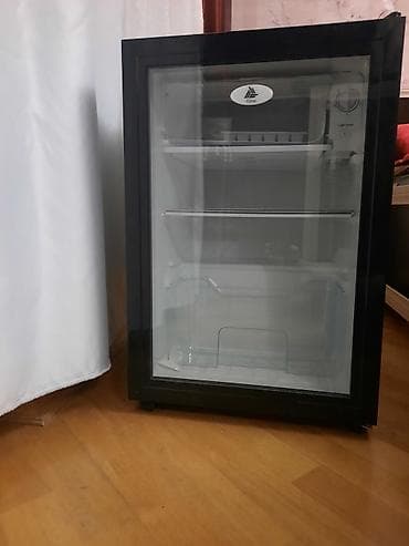 Mini Fischer Soyuducu Satılır, rəng - Qara