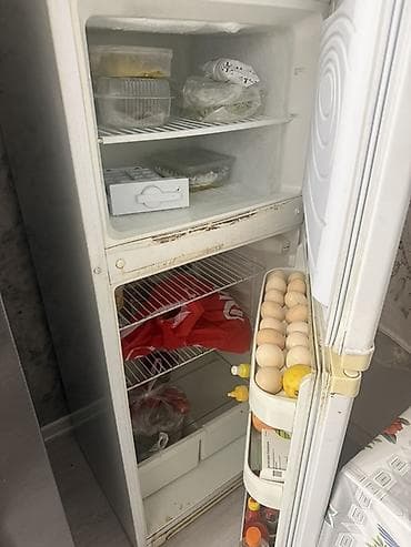 reqemsal kamera: İşlənmiş 2 qapılı Dnepr Soyuducu Satılır, rəng - Ağ — 1