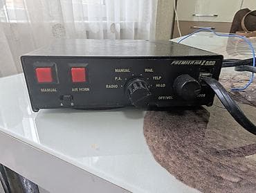 butun avto: Premier Hazard siren/PA idarəetmə bloku - Model: Premier Hazard — 1