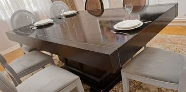 гостинные столы и стулья: Гостиный стол — 1