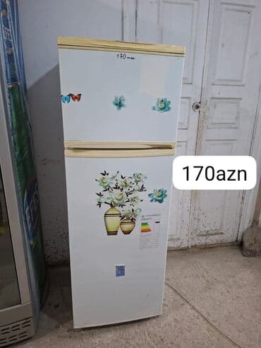 Iki qapılı soyuducu - Üst kamerası dondurucu, alt hissə soyuducu