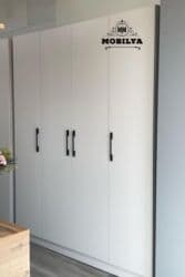 paltar qurutma: Yeni, Açılan, 4 qapılı Düz dolab, Qarderob, paltar dolabı, Azərbaycan — 4