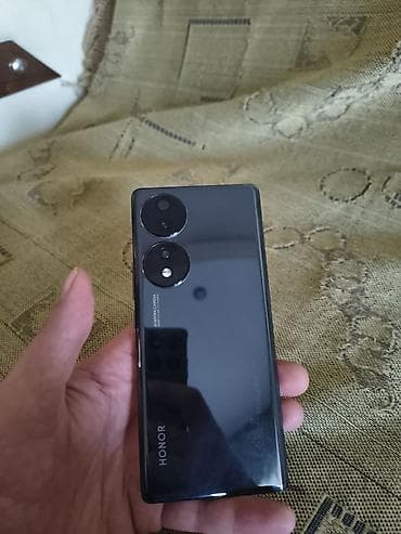 telefonlar honor: Honor 70, 256 GB, rəng - Qara, Face ID — 4