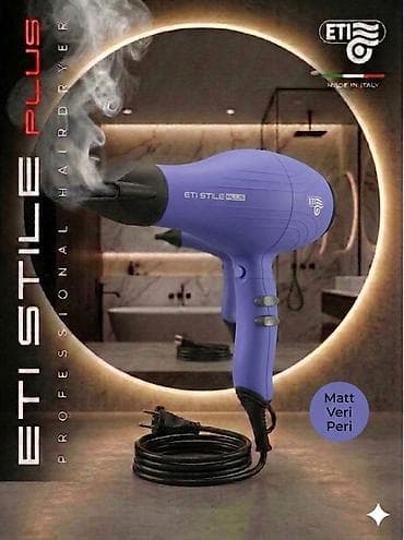 type c adapter: ETI STILE PLUS – Professional saç quruducu - İstehsal ölkəsi: İtaliya — 6