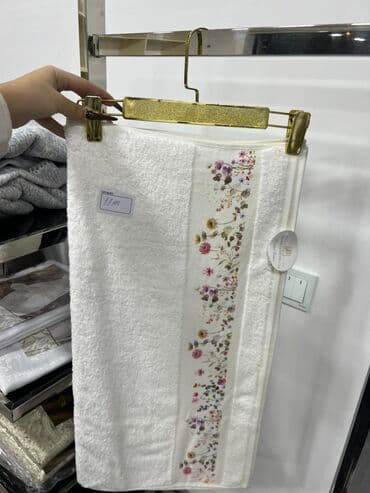 Mətbəx üçün rəng - Boz Pambıq Dəsmal — 6