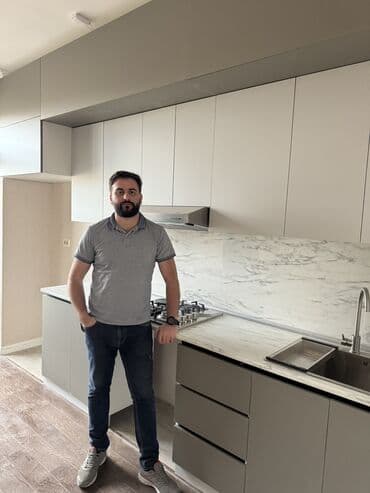 çanaq mətbəx: Кухонный гарнитур на заказ, Самозакрывающие петли, MDF, Есть кредит, Бесплатная доставка — 1