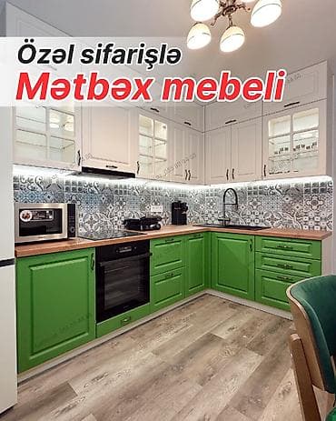 kunc kuxna mebelleri: Özəl sifarişlə mətbəx mebeli - Fərdi ölçü və layihələndirmə — 1