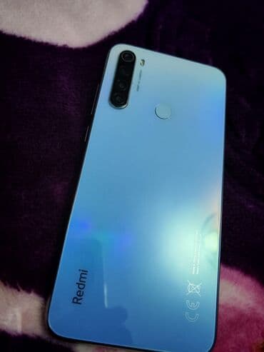 купить айфон 6 с бу: Redmi Note 8, 128 ГБ, цвет - Синий, Отпечаток пальца, Две SIM карты, Face ID — 1