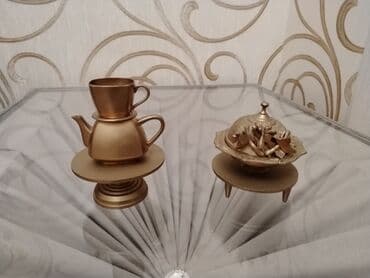 декоративные головы животных на стену: Фигура, Металл, цвет - Золотой — 3