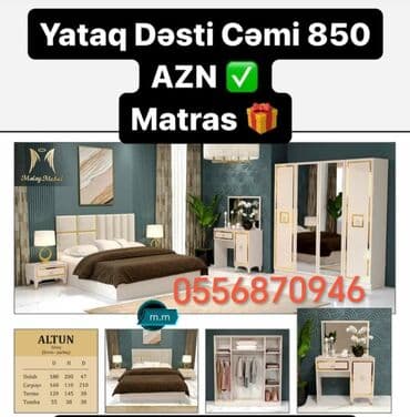 yatag dəsti: İkinəfərlik çarpayı, Azərbaycan, Yeni — 3