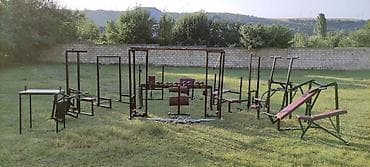 islenmis idman aletleri: Trenajor aletleri, gantel 5-10-12-15-20-25 kq, blinler 4eded 20kq — 7