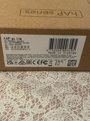 güçlü wifi modem: Yenidir.İstifadə olunmayıb.Model: RB952Ui-5ac2nD İstehsalçı: MikroTik — 2