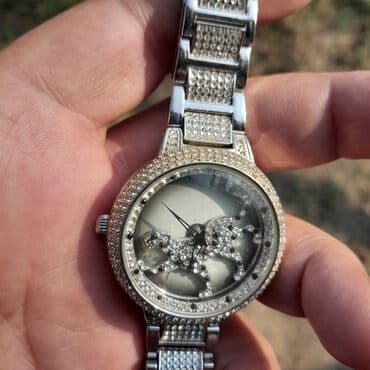 sizanaq izleri üçün maskalar: Qol saatı, Cartier, rəng - Gümüşü — 1