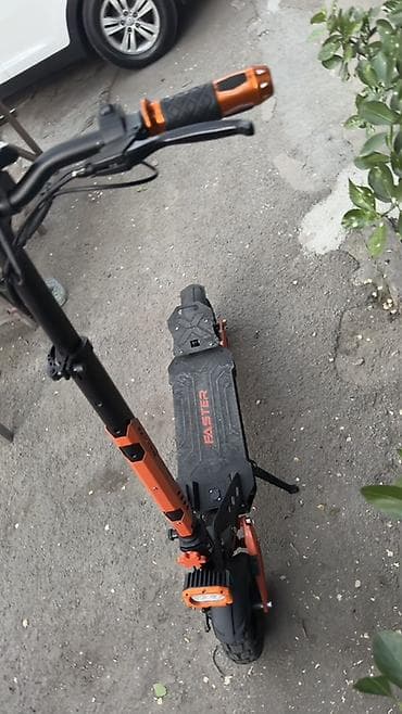 Elektrik nəqliyyatı: Elektrik skuteri – “FASTER” E-scooter - Güclü ofroud təkərlər və — 4
