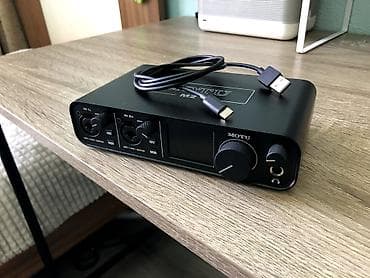 Elektronika: MOTU M2 – USB-C audio interfeys Vəziyyət: ideal Daxildir: interfeys + — 6