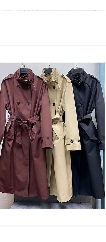 Klassik uzun trençkot – gündəlik və iş üslubu üçün ideal. - Model