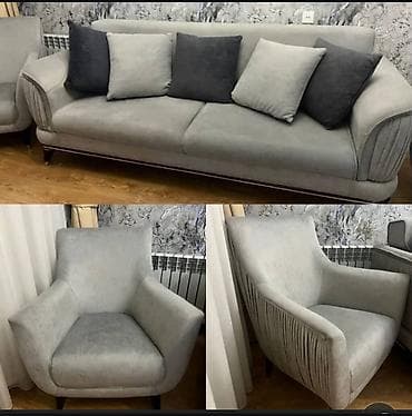 İşlənmiş, Divan, 2 kreslo