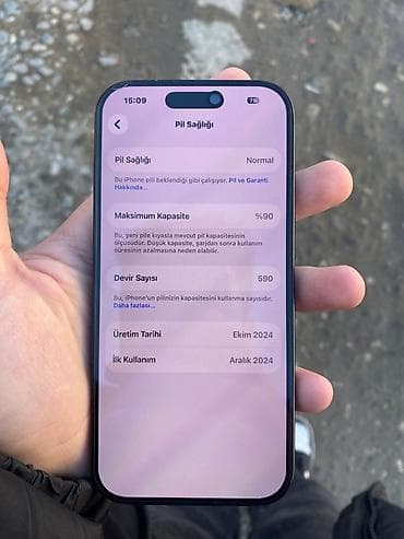 bakcell limitsiz internet: IPhone 16 Pro, 128 GB, Qara, Simsiz şarj, Face ID — 2