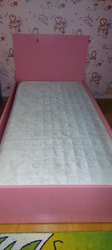 ucuz matras: Oğlan və qız üçün, İşlənmiş, Çarpayı, Bazasız, Matras ilə, Siyirməsiz — 3