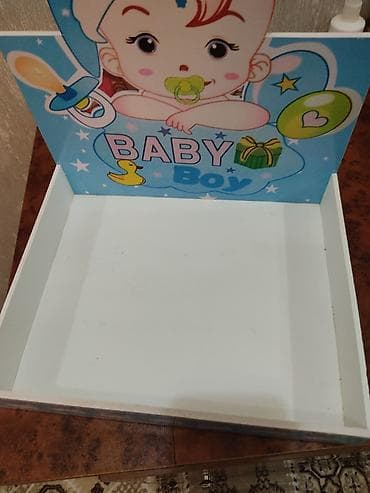 lambir olculeri: Məhsul: “Baby Boy” temalı dekorativ qutu/stand Xüsusiyyətlər: - — 3