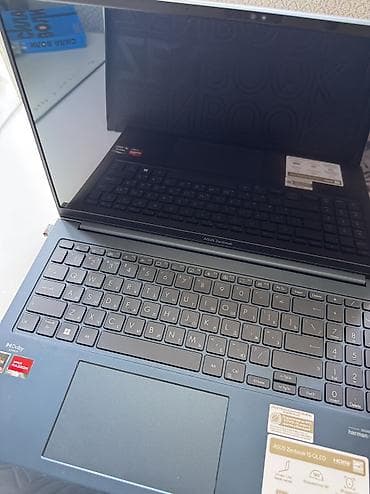 hdm: ASUS ZenBook 15 OLED noutbuku Qeyd: Şəkillərdəki stikerlər və loqolar — 8