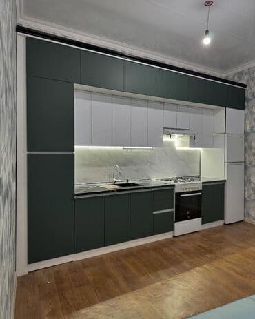 taxta pəncərə: Sifarişlə mətbəx dəsti, Özü çəkən petlələr, Kredit yoxdur, Pulsuz çatdırılma — 1