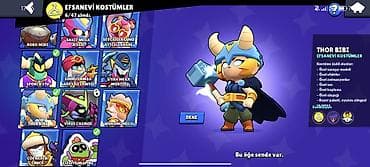 Brawl Stars hesabı - Kupa: 31.208 (ən yüksək 31.249), Kupa Yolu — 3