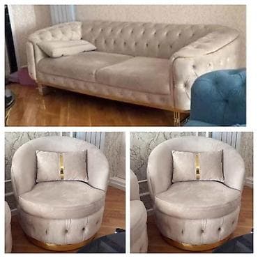 2 el divanlar: İşlənmiş, Divan, 2 kreslo — 1