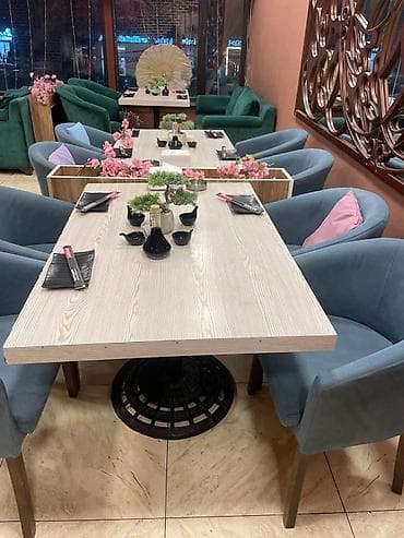 Restoran, kafe avadanlığı: Qabaq stolları 1 ədədi 60 azn — 1