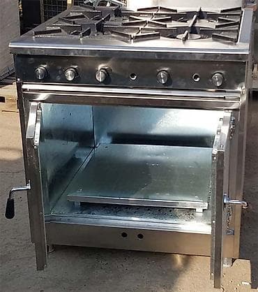 Qaz ilə işləyən soba, Yemək üçün