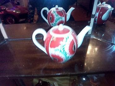 çay dəsmalları: Guzgulu caynik hec islenmeyib — 4
