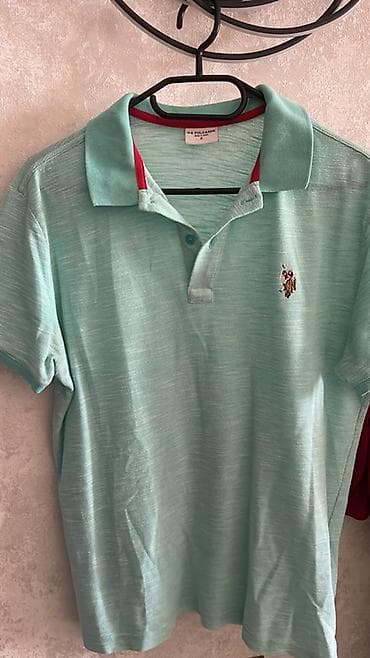 şort: Polo köynək, U.S. Polo Assn, M, rəng - Yaşıl — 1