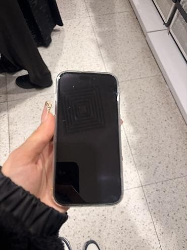 iphone 15 sade: IPhone 15, 128 GB, Black Titanium, Zəmanət, Simsiz şarj, Face ID — 5