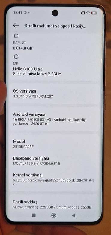 android 14 tv box: Redmi 256 GB, rəng - Bənövşəyi, Sənədlərlə — 3