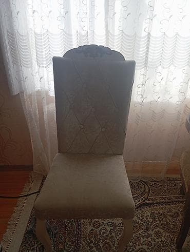 perla mebel stul: Для гостиной, Нескладной, цвет - Бежевый Стул — 1