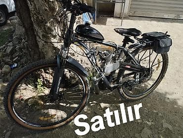 velosiped online: Benzin mühərrikli velosiped - Çərçivə: dağ/trekking tipli yüngül — 4