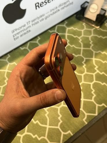 dubay iphone satisi: IPhone 17 Pro, 256 GB, Narıncı, Simsiz şarj — 6