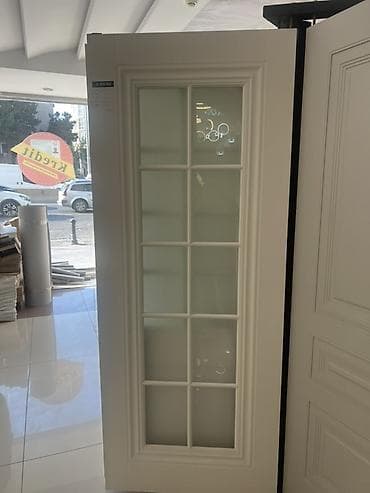 Ağ və boz tonlarda interyer qapıları kolleksiyası - Material: MDF lalafo.az -da Ağ və boz tonlarda interyer qapıları kolleksiyası - Material: MDF