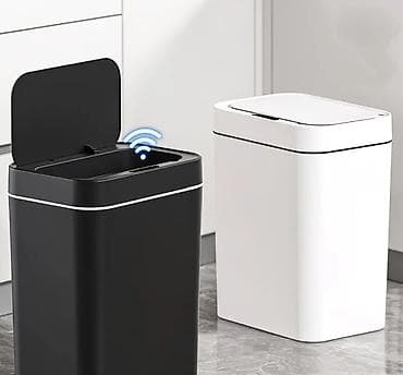 Ağıllı sensorlu zibil qabı – mətbəx, vanna otağı, qonaq otağı və ofis — 4