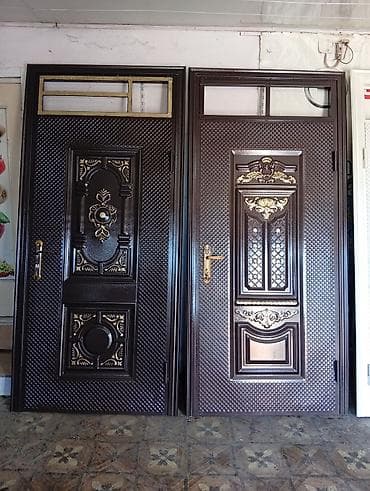 Metall giriş qapıları – klassik ornamentli modellər Məhsul təsviri: - — 3