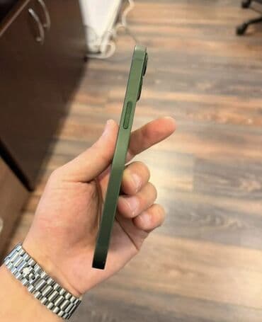 iphone 13 pro qiymeti lalafo: IPhone 13, Alpine Green, Face ID — 4