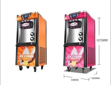 https:promo.bizon.az: Dondurma aparatı Goshen 3 rəngli Yumşaq Dondurma Maşını ✅️ Stolüstü — 3