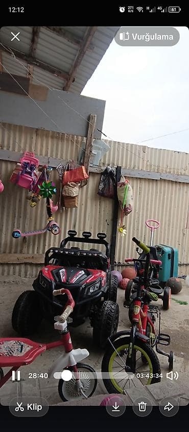 stacktrack oyuncaq dəsti: 3-ü 1-də araba, Burbay, İşlənmiş, Cins: Qız, Yaş: 6-12 ay — 9