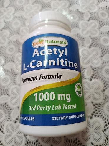epafor kapsul: Best Naturals Acetyl L-Carnitine – Premium Formula - Dozaj: 1000 mg - — 1