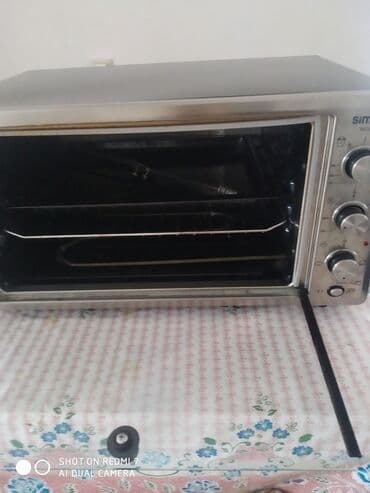 qaz sobasi ve qiymeti: Duxovka Simfer, Elektrik, rəng - Qara, Quraşdırılan, Yeni — 2