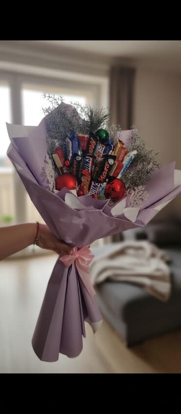 şakalad buketi: Sifarişlə əl işləri | Buketlər, səbətlər — 1