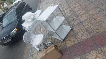 кушетка для массажа складная бу: Новый, Масажная кушетка, Складной, цвет - Белый — 8