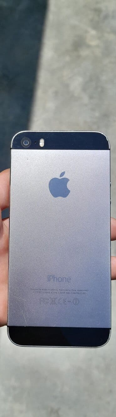 iphone 4 qiyməti: IPhone 5s, 32 GB, Matte Space Gray, Barmaq izi — 2